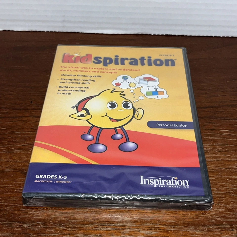 Kidspiration 3.0 for PC/Mac Inspiration Visual Learner Curriculum New - Personal - Image 3 of 4