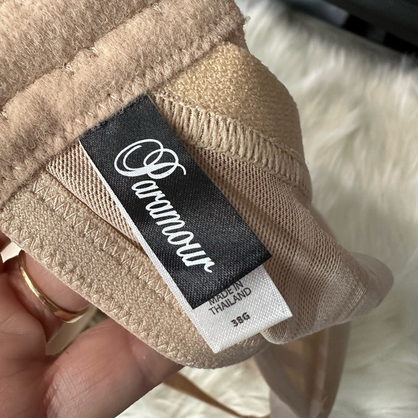 Paramour underwire full coverage bra 38G - image 5