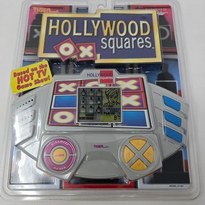 Tiger Electronics Hollywood Squares Handheld Game 1999 Vintage New Sealed 07-551