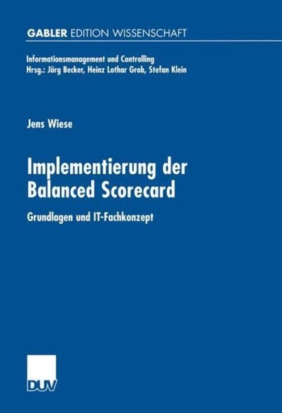 Implementierung Der Balanced Scorecard Jens Wiese-image