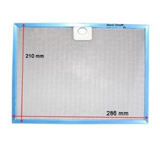 Filtro Metallico in Allumino 210 x 286 mm per Cappa Faber IN-NOVA SMART X A90
