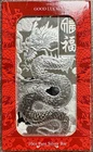 PAMP Suisse Good Luck Dragon 10oz Pure Silver Bar w/ Original Packaging