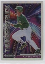 2021 Panini Prizm Draft Picks Thunderstruck Silver Aaron Zavala #T-AZ 0wp8