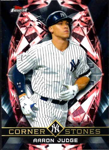 2018 Topps Finest Corner Stones AARON JUDGE Card FC-AJ Yankees