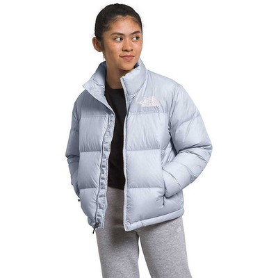 The North Face 1996 Retro Nuptse Jacket Kids L Dusty Periwinkle Insulated KFC555