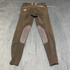 Smartpak Equine Piper Evolution Pants Womens 24R Brown Stretch Horseback Riding