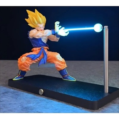 Dragon Ball Z Goku Kamehameha Magnetic Touch LED Levitating Desk Lamp