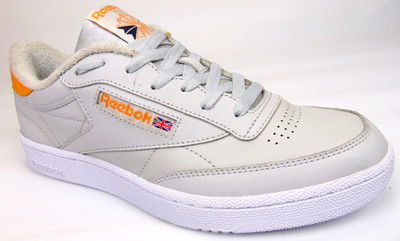 Reebok Men's CLUB C 85 Fashion Leather Sneakers, Size 9.0 M, Gray Casual Shoes