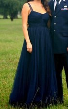 LuLu’s Formal Gown, Homecoming dress, Prom dress, size 4/Small, Navy Blue 