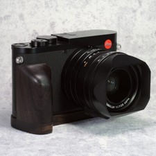 Handmade High-End Natural Wood Wooden Blackwood Hand Grip Handle for Leica Q2