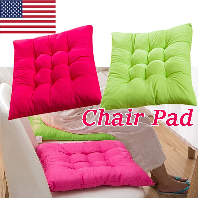 Seat Pad for Dining Chairs 40x40cm Kitchen Chair Cushions with