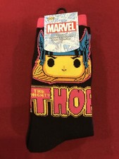 Marvels THOR. IRON MAN. SPIDERMAN Socks. Set Of 3. Brand New. Adult Size 8-12.