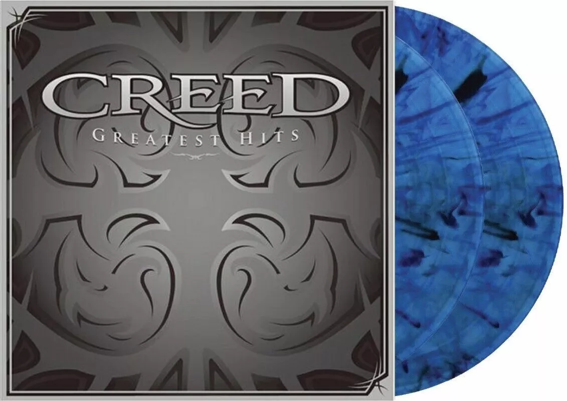 CREED GREATEST HITS VINYL NEW! LIMITED BLUE LP! MY SACRIFICE, ONE