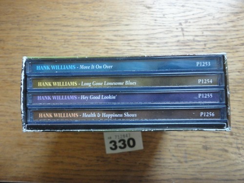 4 Disc Hank Williams CD & Booklet Box Set - Hillbilly Hero - Picture 2 of 11