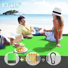 Sand-Proof Beach Blanket Mat XL Outdoor Travel Picnic Hiking Concert Camping