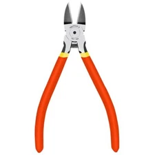 6-Inches Wire Cutting Pliers Heavy Duty Snips Flush Cut Side Cutting Pliers Meta