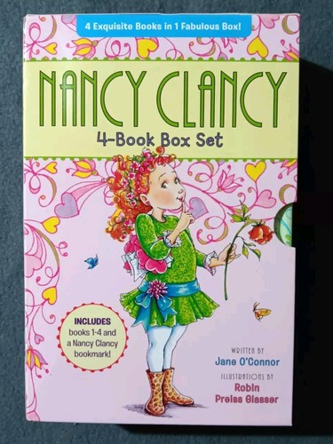Nancy Clancy 4 Book Box Set Includes Books 1-4 by Jane O'Connor Hardback - Imagen 1 de 14
