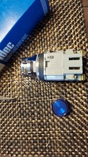 New Idec ALFD29911N-S-24V 30mm Illuminated BLUE Push Button