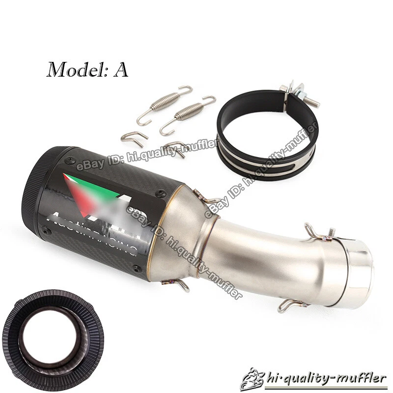 For Kawasaki Ninja ZX4R ZX4RR 2023-2024 Exhaust Link Pipe Muffler Silencer - Image 2 of 4