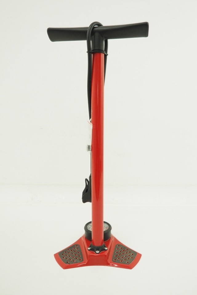 Specialized Air Tool Comp Floor Pump for Road/Gravel/Mountain Bikes Red