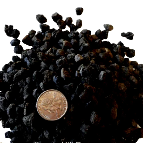 3/8" Black Lava Rock 3 Gal para Bonsai, Suculentas, Cactos e Misturas de Solo ENVIO RÁPIDO - Imagem 3 de 4