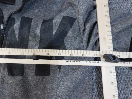 Victoria Secret Pink Sweatshirt medium gray 1/4 zip stretch performance - Picture 5 of 9