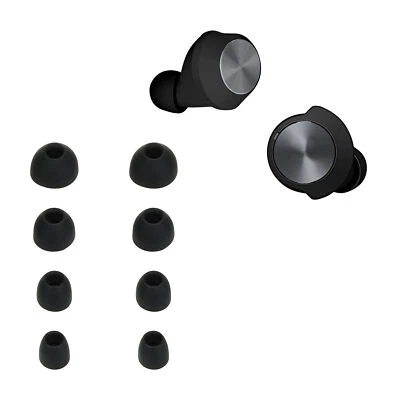 KWMOBILE Set of 8x Replacement Eartips for Beoplay B&O EQ H3 H5 E4 E6 E8 Earbuds