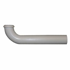 LASCO 03-4217 White Plastic Tubular 1-1/4-Inch by 7-Inch P-Trap Wall Tube