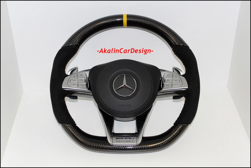 Mercedes Amg Lenkrad Carbon Supersport Edition1 GT C190 GT63 GTR GTC C63 C205 - Bild 1 von 1