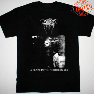 Darkthrone A Blaze In The Northern Sky T-shirt black Cotton All sizes