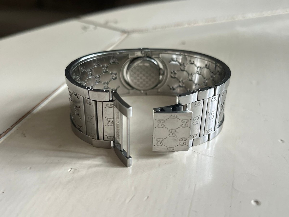 RARE Gucci Twirl Watch YA112 Silver Bracelet Bronze Face | eBay RARE Gucci Twirl Watch YA112 Silver Bracelet Bronze Face | eBay