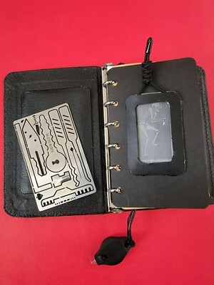 Custom Sneakreaper Industries Compact Cutting Card Notebook Carry System 