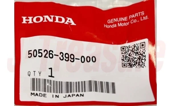 Eje de pivote de pie genuino HONDA CB400F 1976-1977 50526-399-000 FABRICANTE DE EQUIPOS ORIGINALES Foto 3 de 4