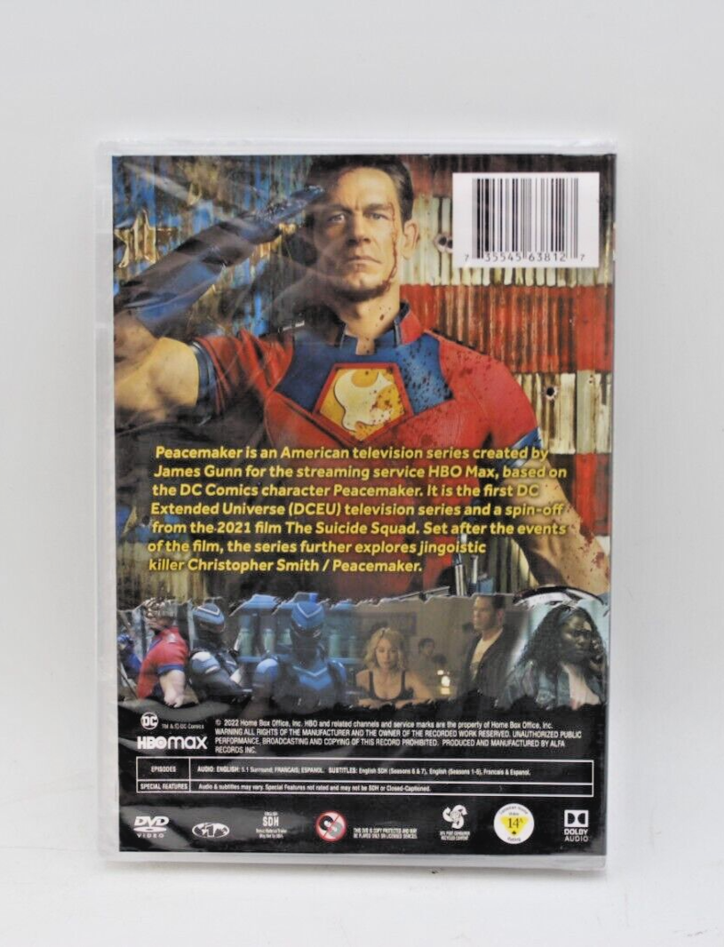 ドラマPEACEMAKER DVD Amazon.com: Peacemaker: The Complete First Season (DVD