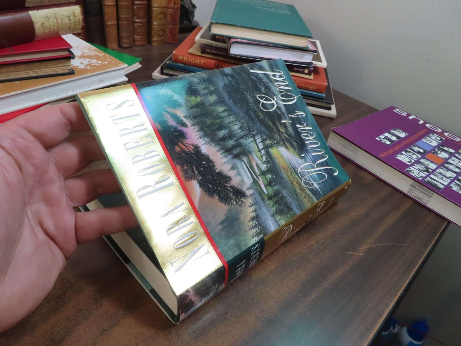 River's End Nora Roberts SIGNED Inscribed 1999 HC 0399144706 eBay