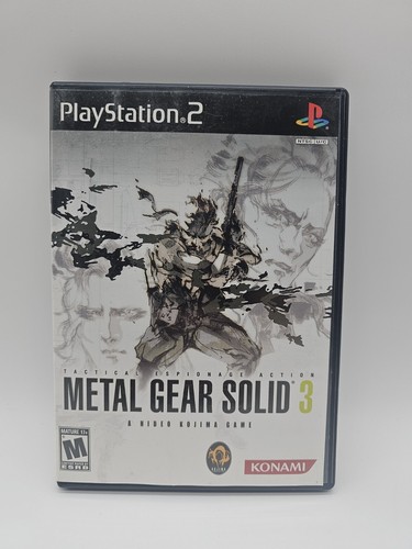 Metal Gear Solid: Essential Collection (2008) PS2 Missing Outer Cardboard Shell - Picture 15 of 21