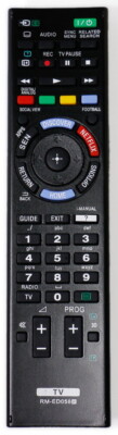 Fernbedienung Handsender RM-ED058 für Sony KDL-32W705B 