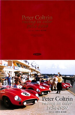 SIGNED Leather Bound Slipcase 182/210 ~ PETER COLTRIN RACING in COLOR 1954-1959