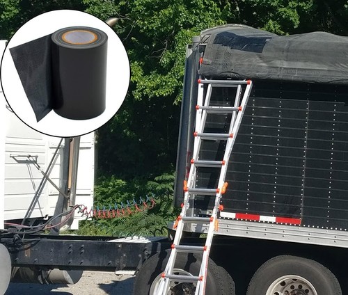 RV Underbelly Tape Camper Travel Trailer Mobile Home 4" x30ft, Black - Picture 6 of 6