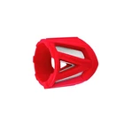 Polisport universal 2 stroke silencer exhaust protector Red 200-330 mm Moto X