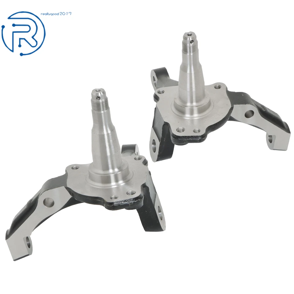 Par de husillos de 1 pieza de acero forjado para Ford Mustang II y Pinto 1973-1980 Foto 3 de 4