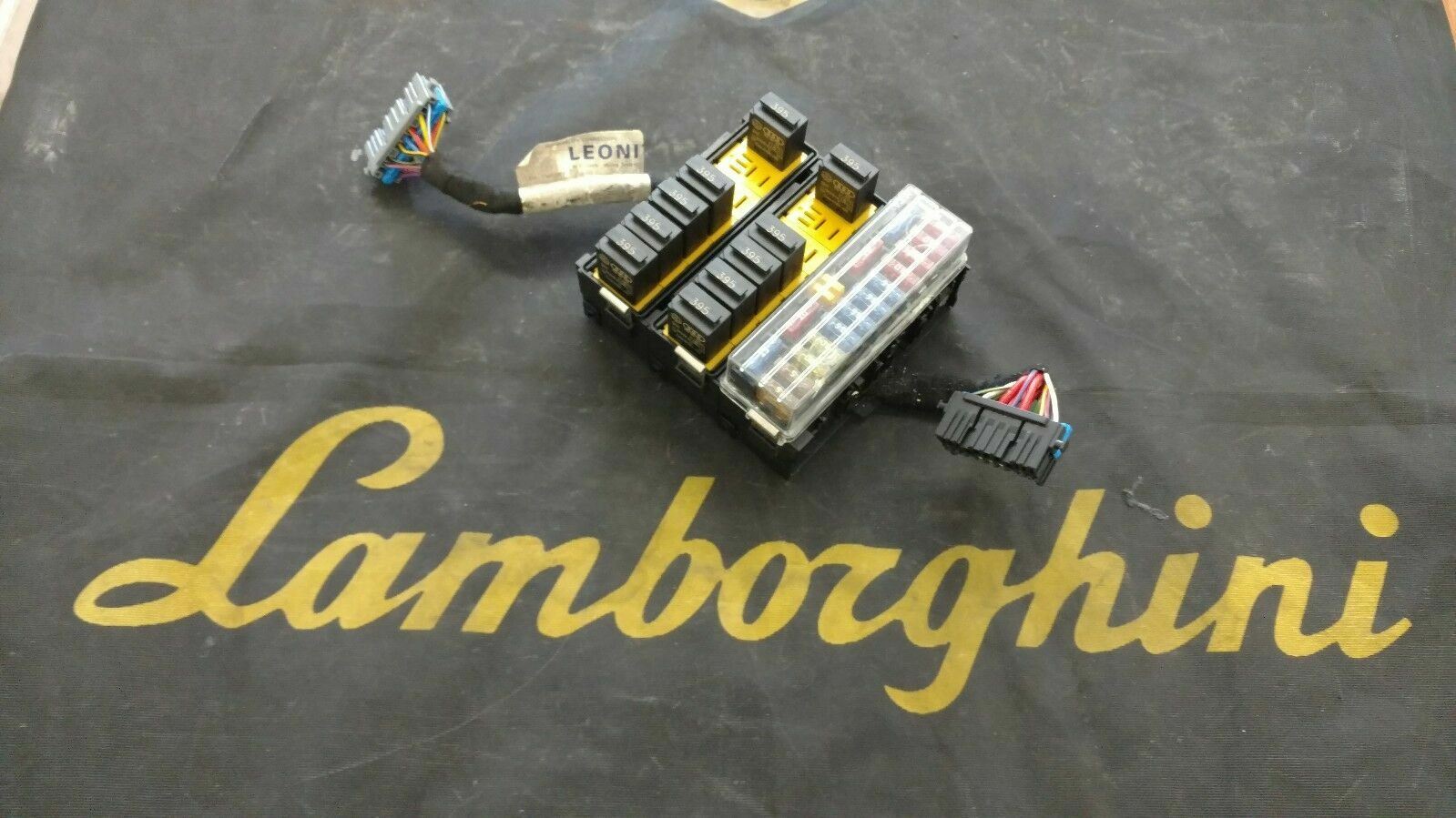 LAMBORGHINI GALLARDO ENGINE FUSE BOX UNIT OEM 407971258 FROM 2005 CAR