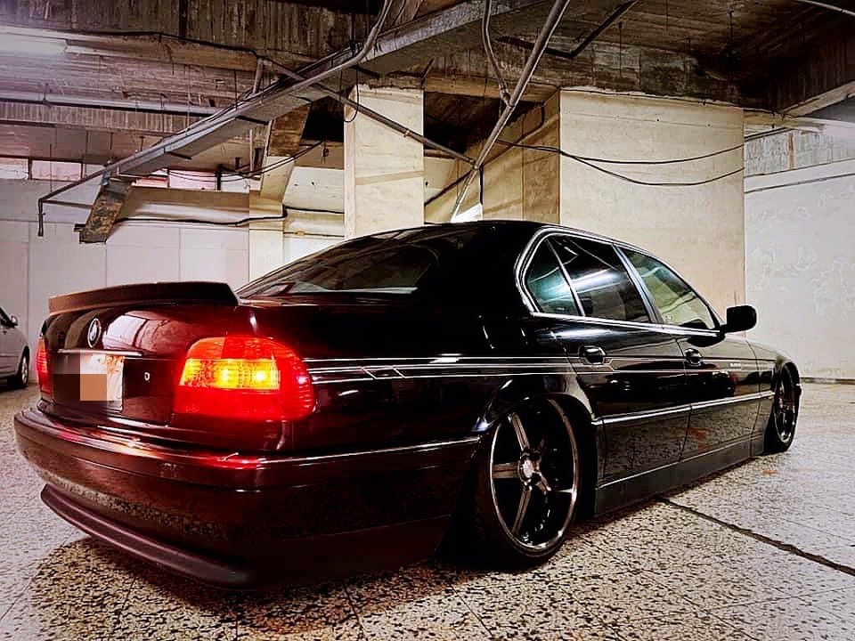 1994-2001 BMW 7 Series E38 Painted Trunk Spoiler Duckbill Wing Ducktail ...