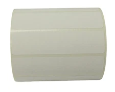 3.5 X 1.25 Blank Direct Thermal Printer Zebra Rollo Labels 1000/ Roll  (4 Rolls)