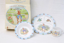 Beatrix Potter 3 piece Mealtime Set