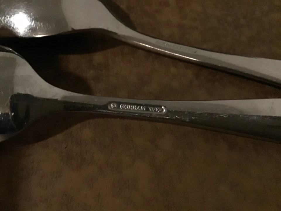 2 Gorham 18/10 Serving Spoons ~ Braid - Image 3 of 4