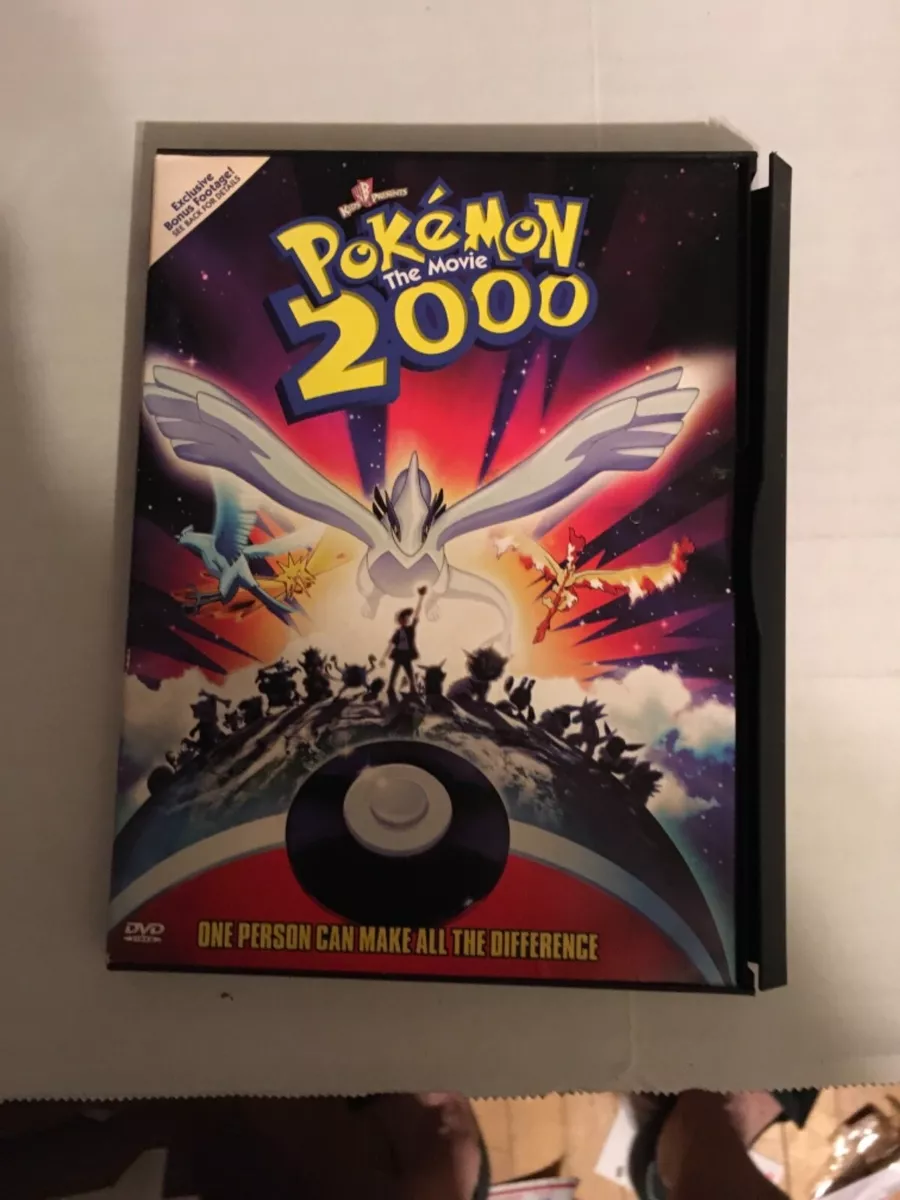  DVD Pokémon 2000 O Filme [ Pokémon The Movie 2000