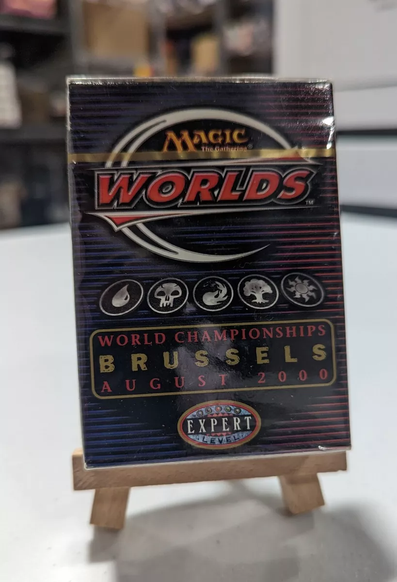 Magic the Gathering MtG World Championship Deck Sealed Brussels Jon Finkel