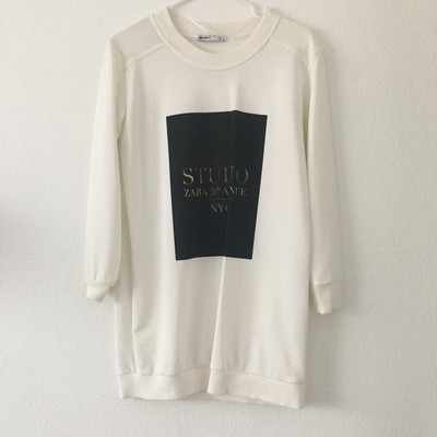 zara oversized sweater dress