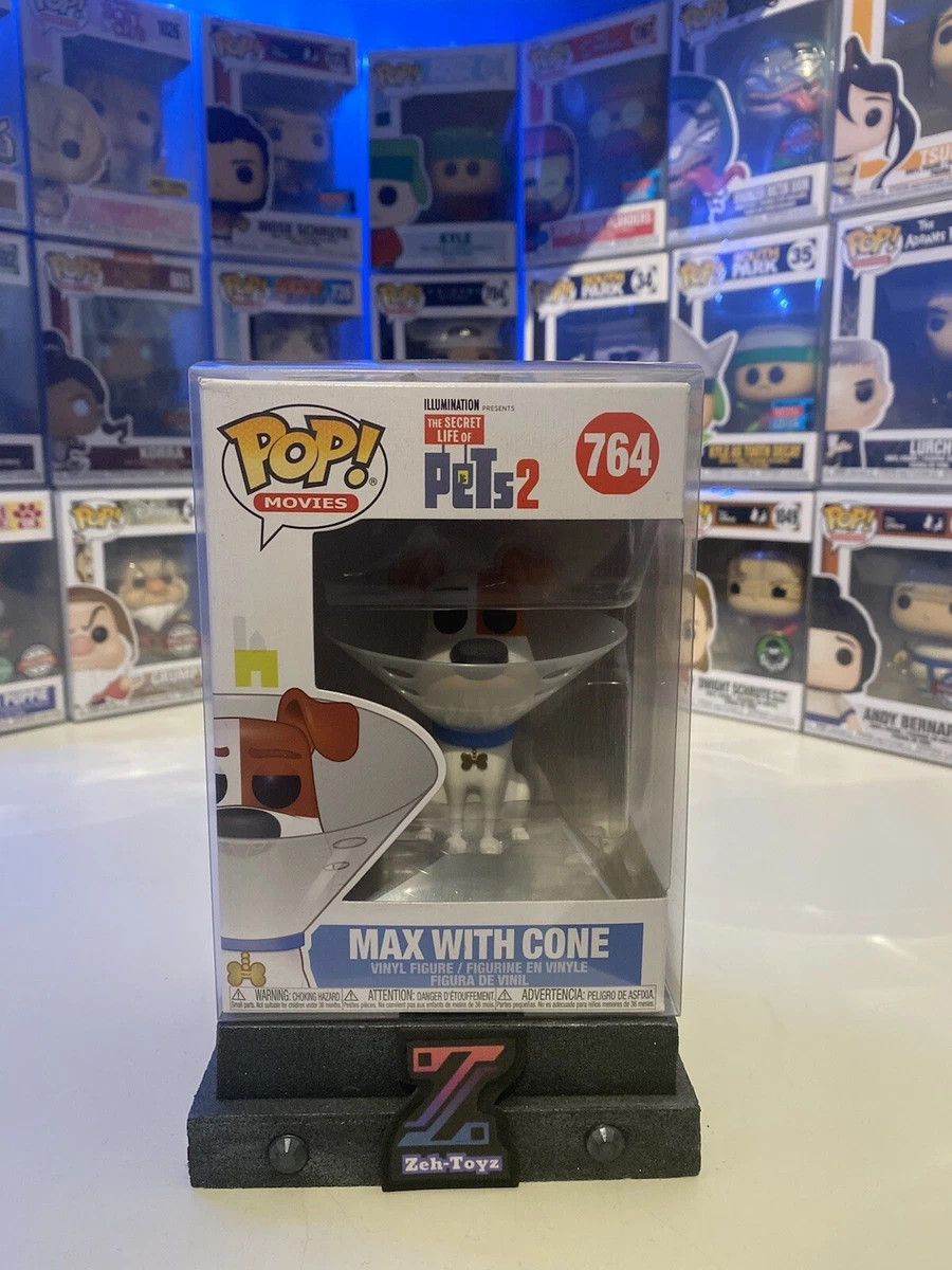 FUNKO POP VINYL THE SECRET LIFE OF PETS 2 MAX WITH CONE 764